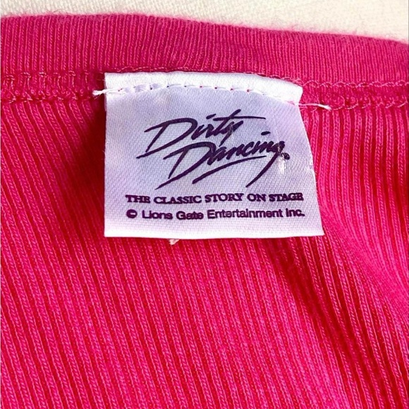 Women’s Dirty Dancing “This Is My Dance Space” Pink Tank Top- Size XXL - Picture 3 of 4